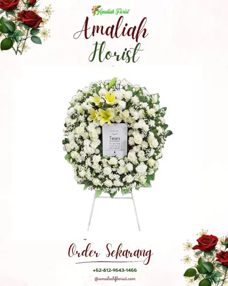 Krans Bunga Duka Ceweng